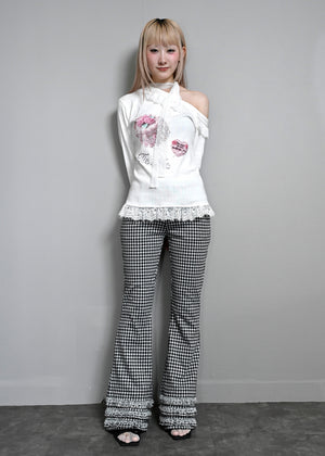 【8月下旬発送】「You need my love.」Lace-up Tee