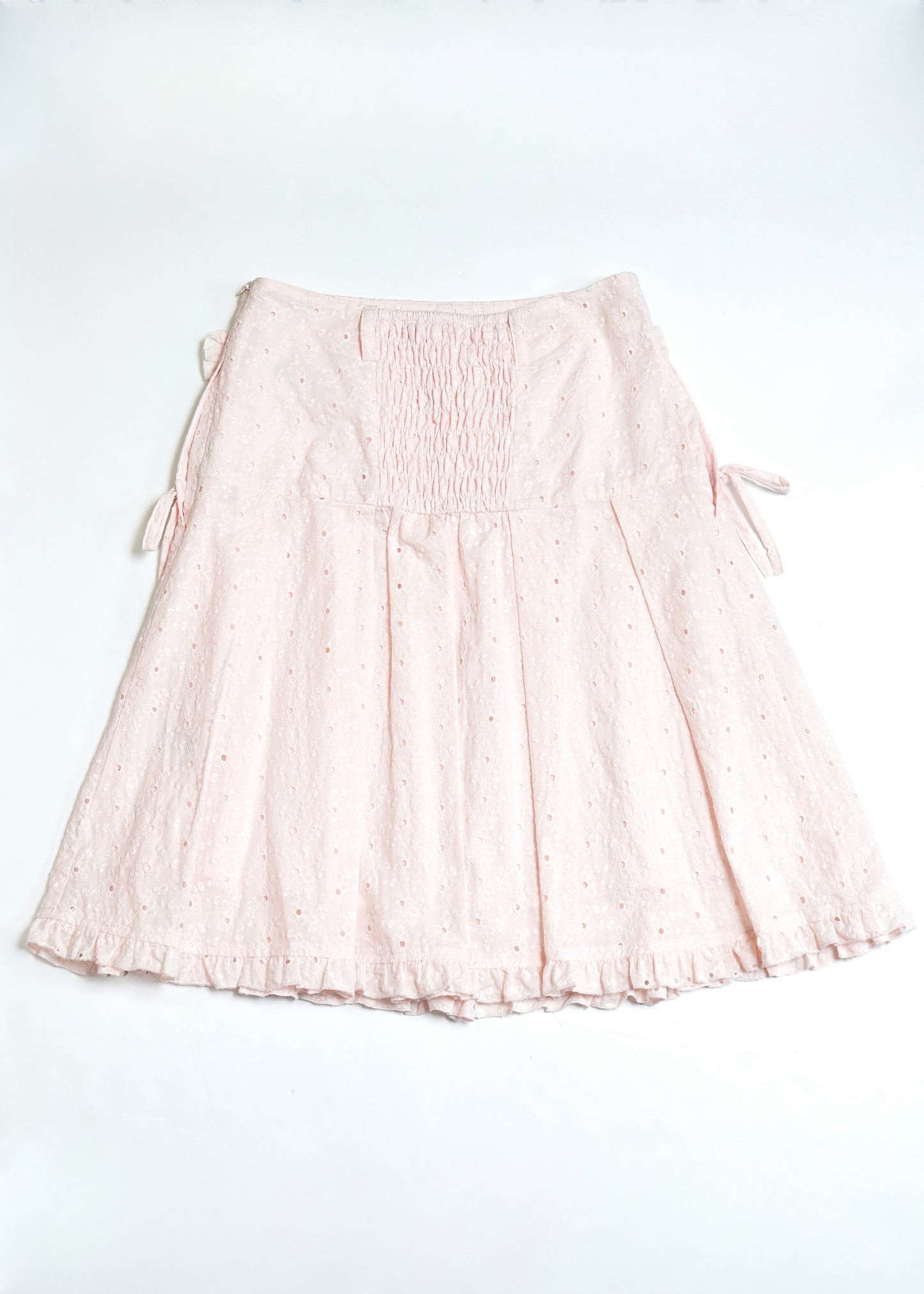 pleated cargo floral skirt