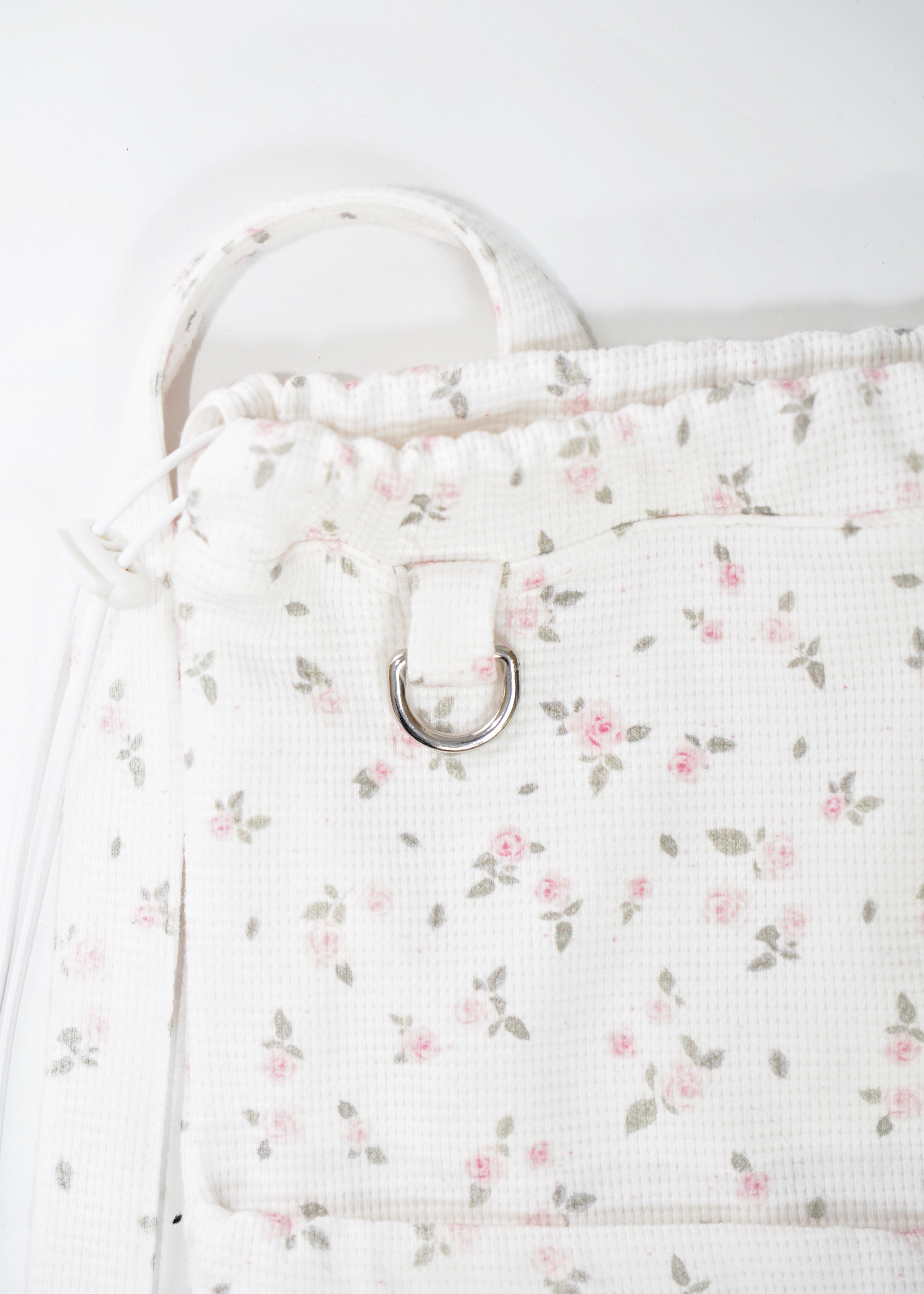 Tie.Me Flowerwafflefrill ナップサック flower waffle frill knapsack – Tie.Me