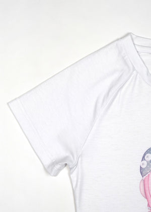 【HUHUEE】gallery girl Tee-slim
