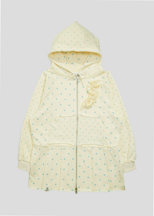 【新色&再入荷】double-zip pleated one-piece