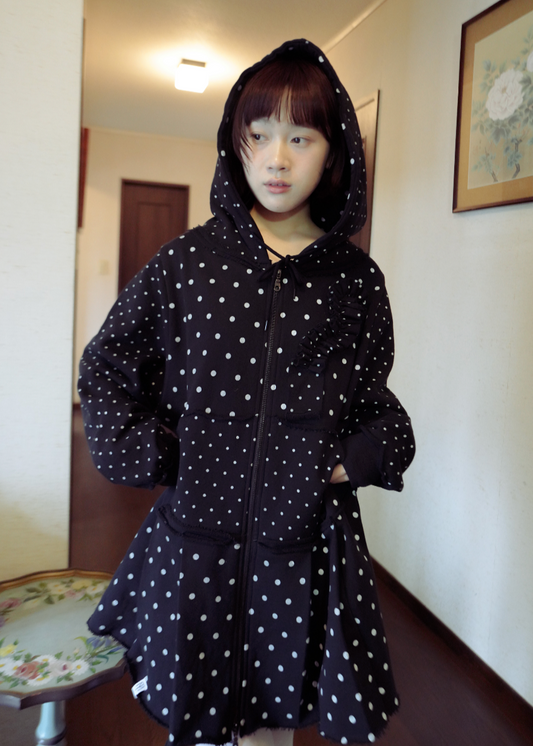 【新色&再入荷】double-zip pleated one-piece