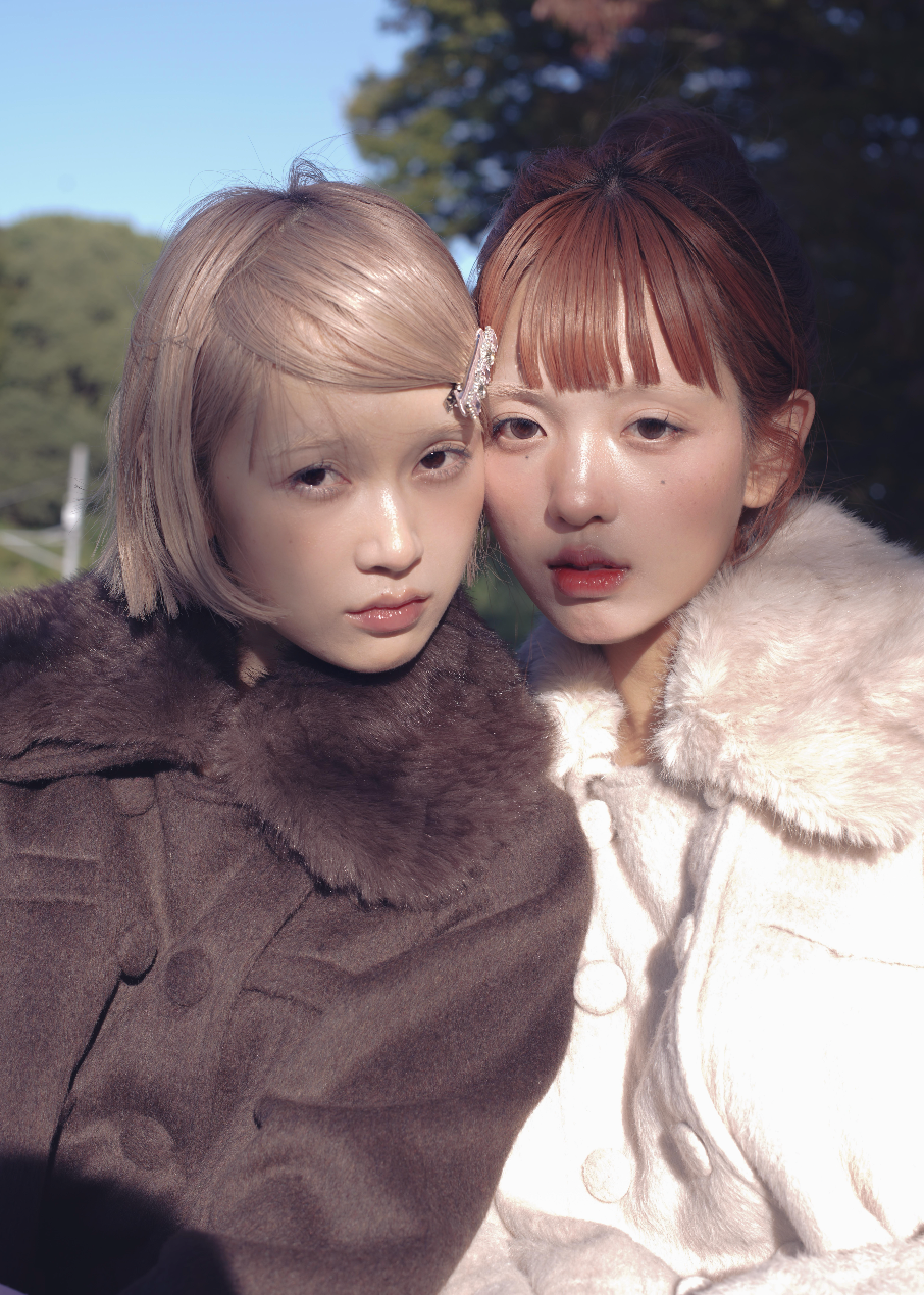 【12月上旬発送】grace fur collar wool coat