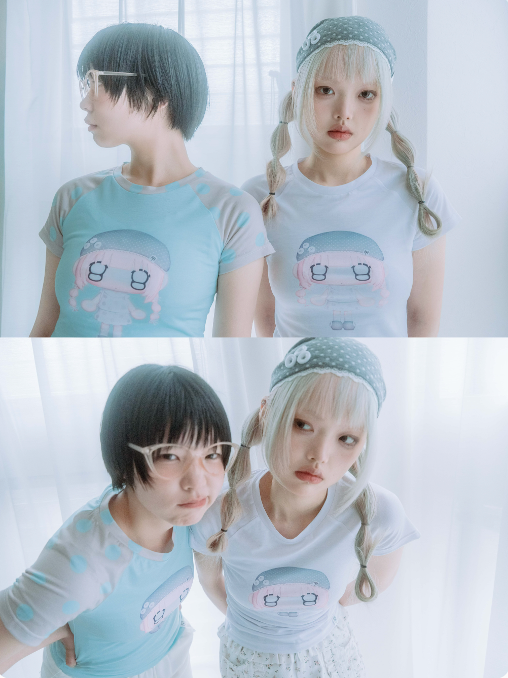 【HUHUEE】gallery girl Tee-slim
