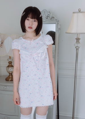 「swan's dream」lace cami dress