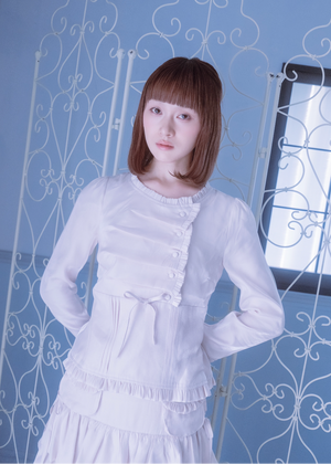button up shimmer blouse