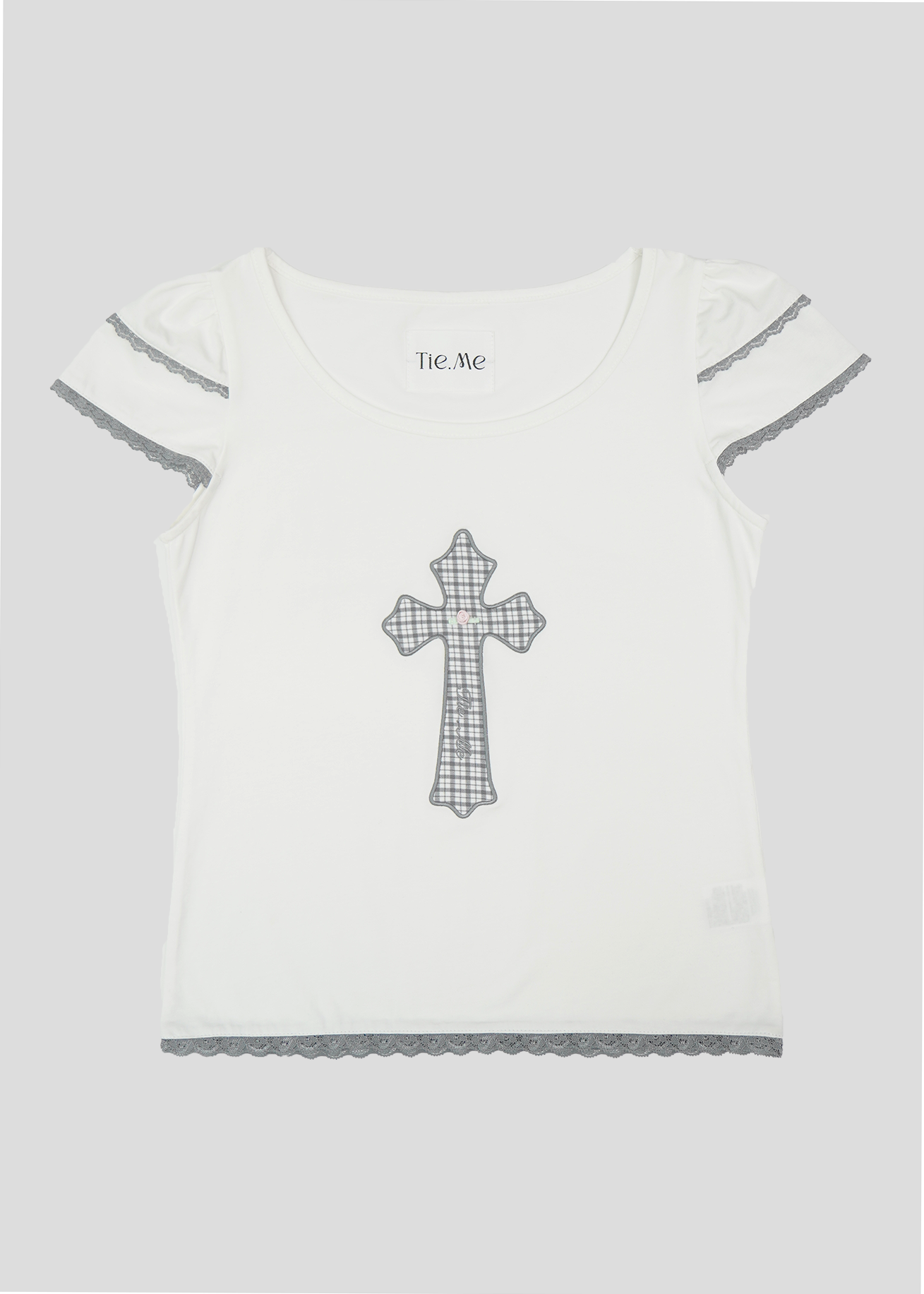 cross rose tee