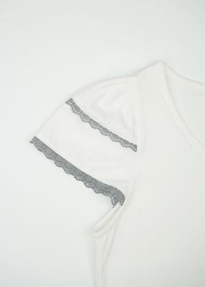cross rose tee