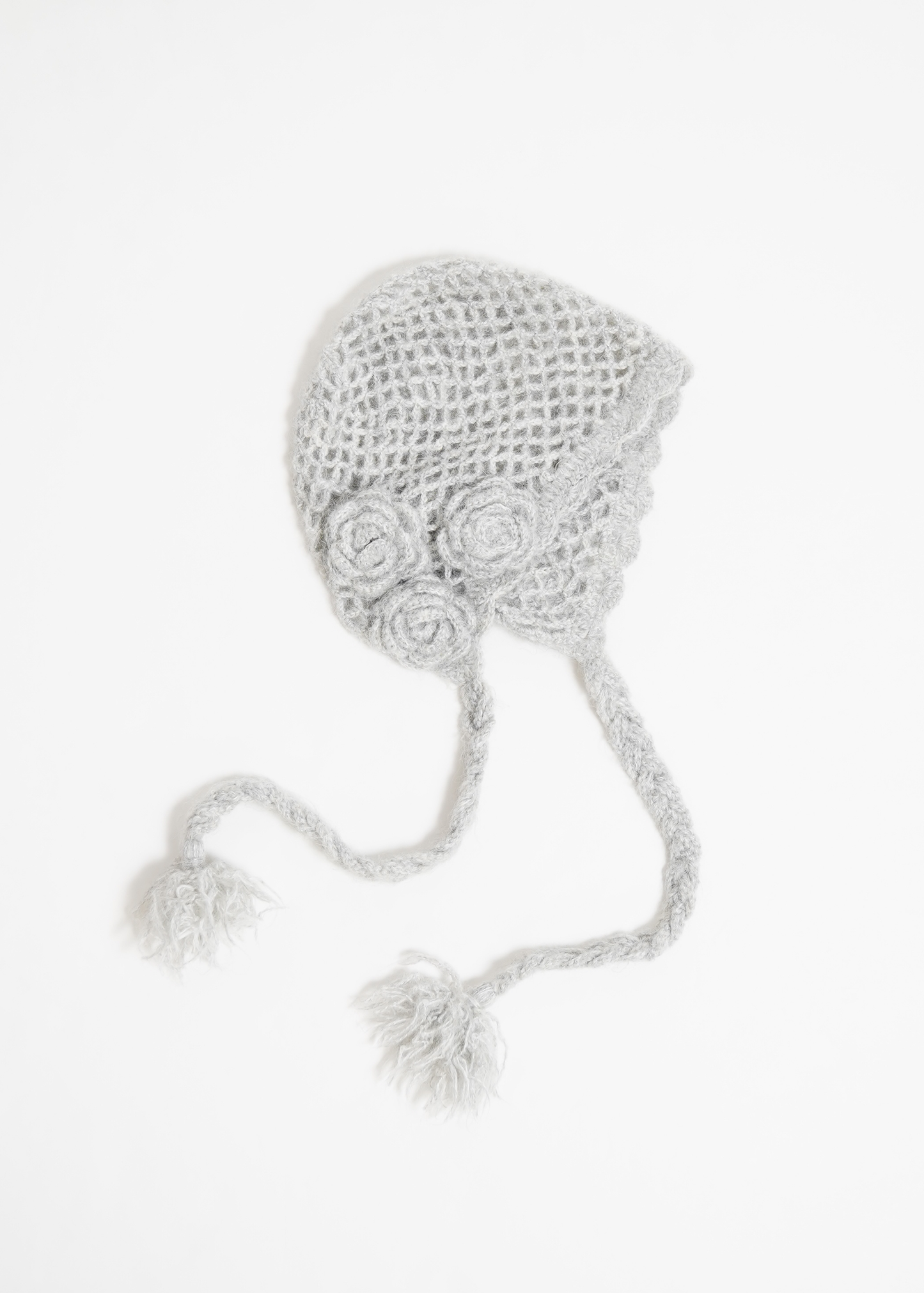 handmade rose beanie