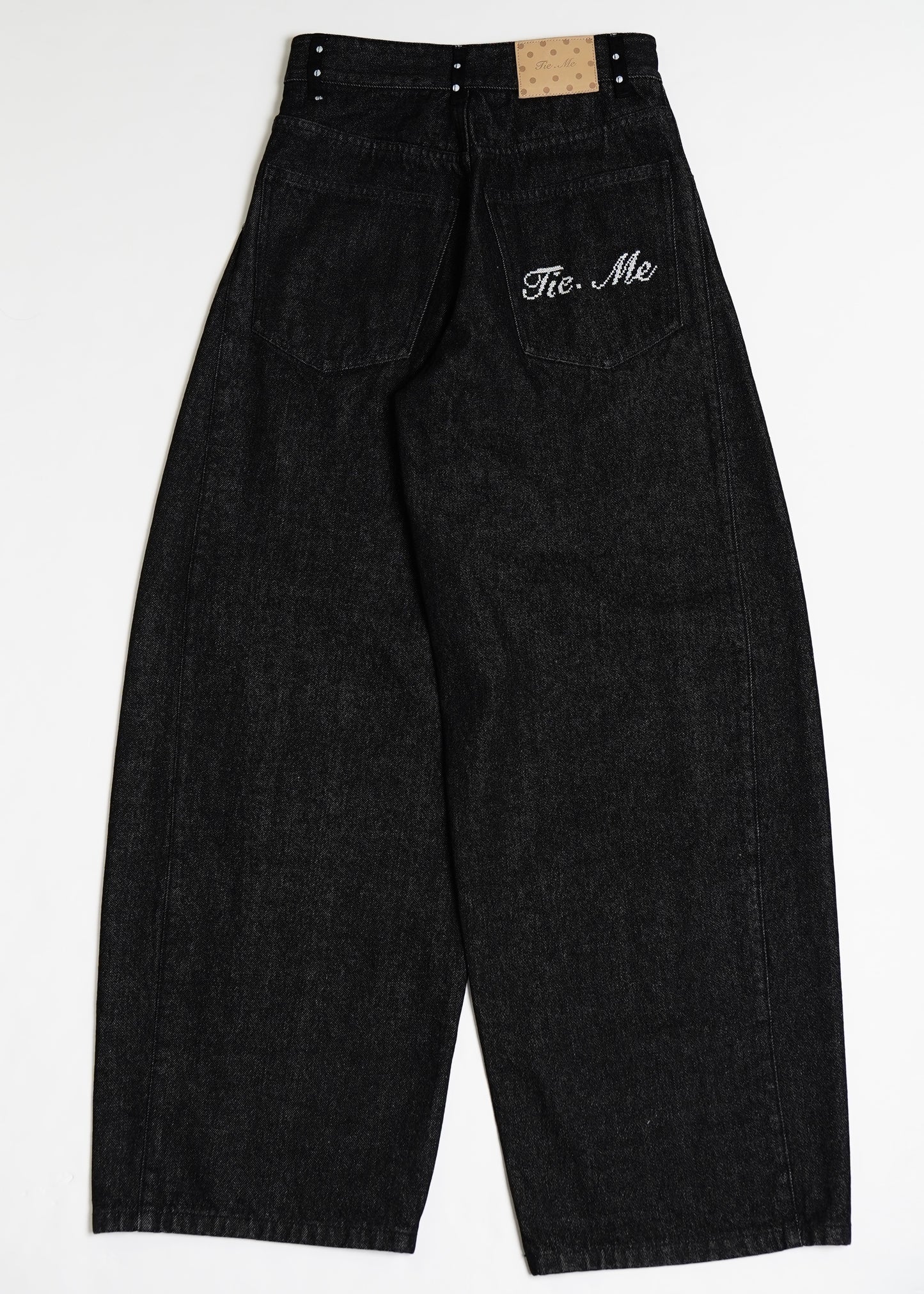 secret dot longline denim
