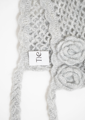 handmade rose beanie
