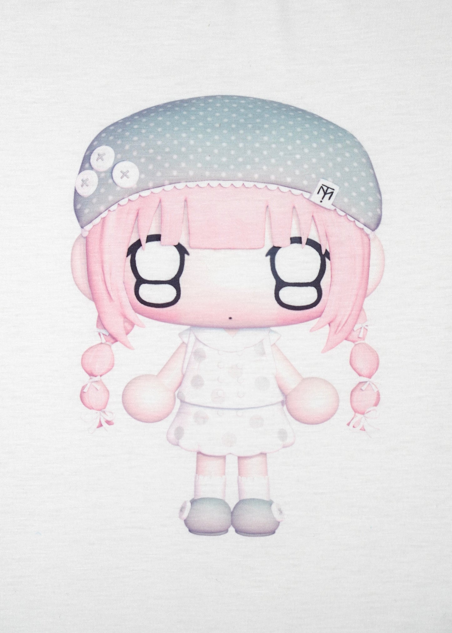 【HUHUEE】gallery girl Tee-boxy