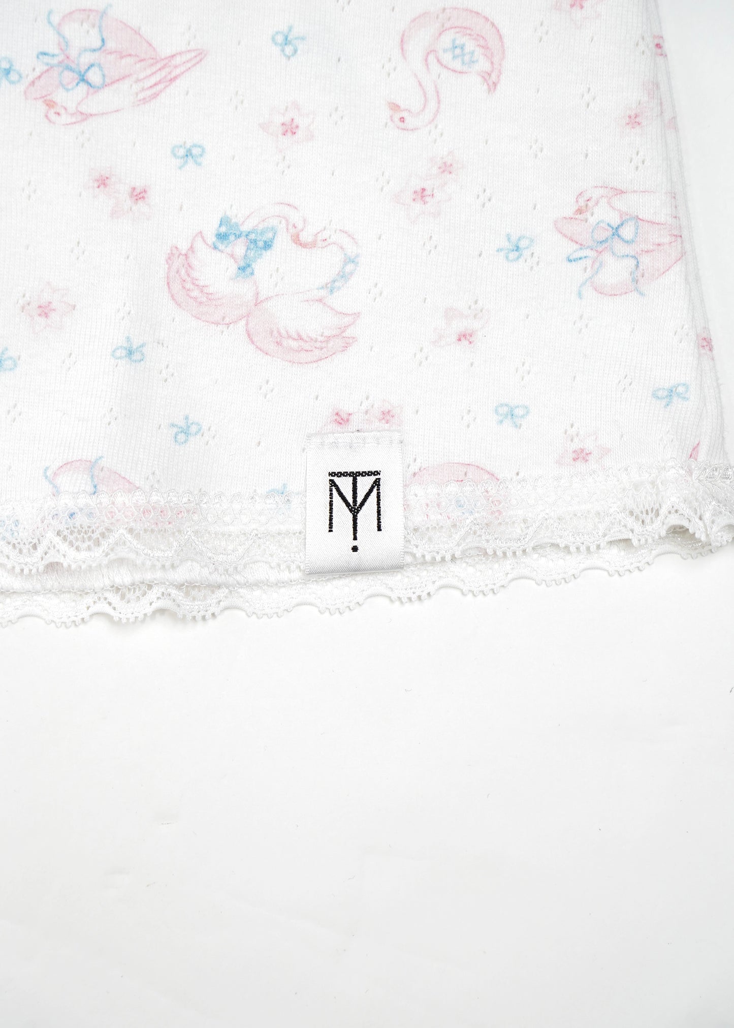 「swan's dream」lace Tee