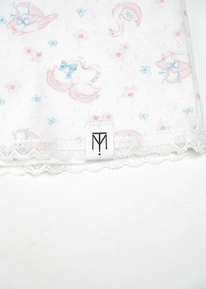 「swan's dream」lace Tee