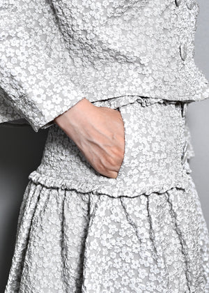【8月下旬発送】glossy bloom balloon skirt