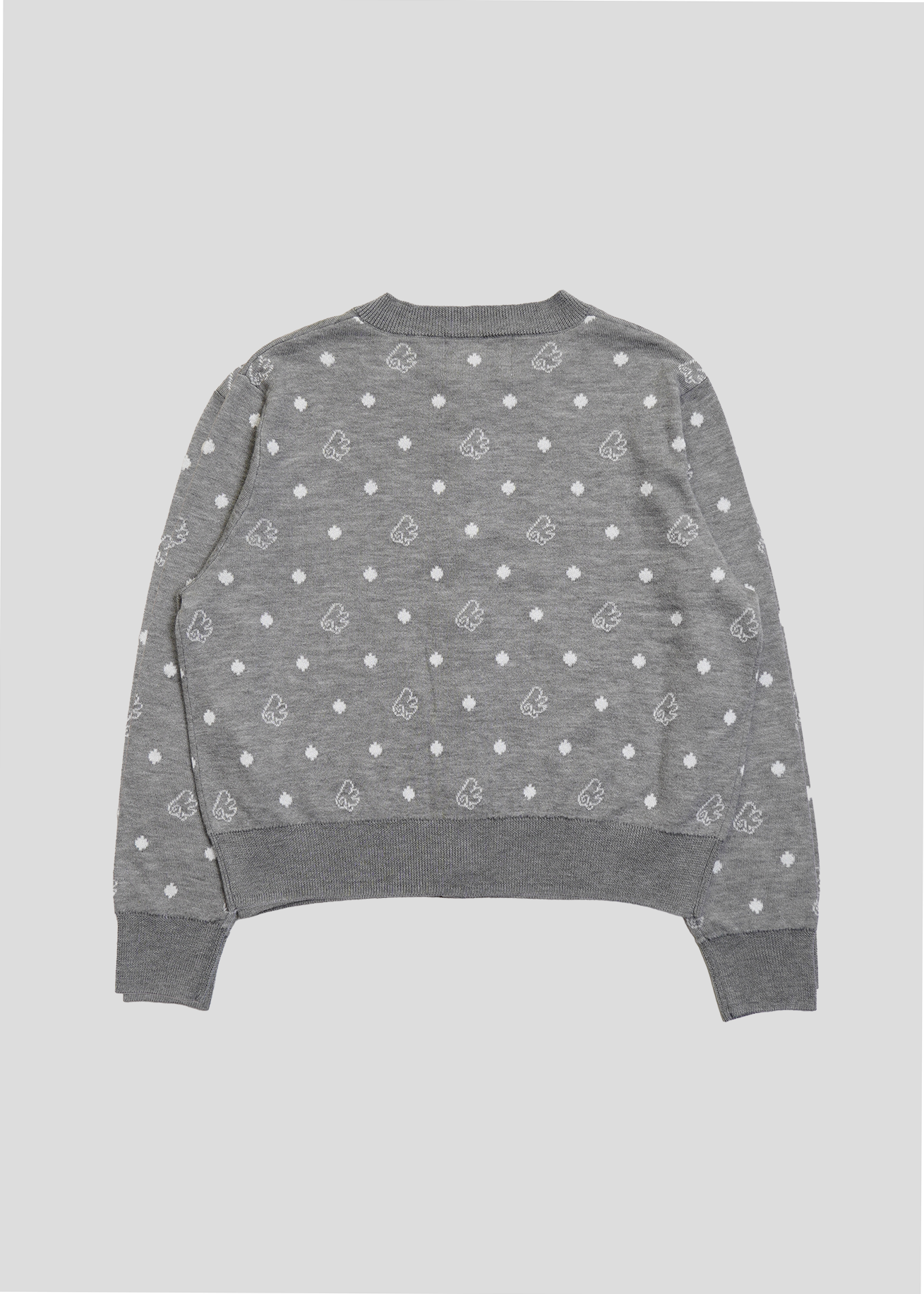 wings dot knit cardigan