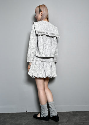 【8月下旬発送】glossy bloom sailor blouse