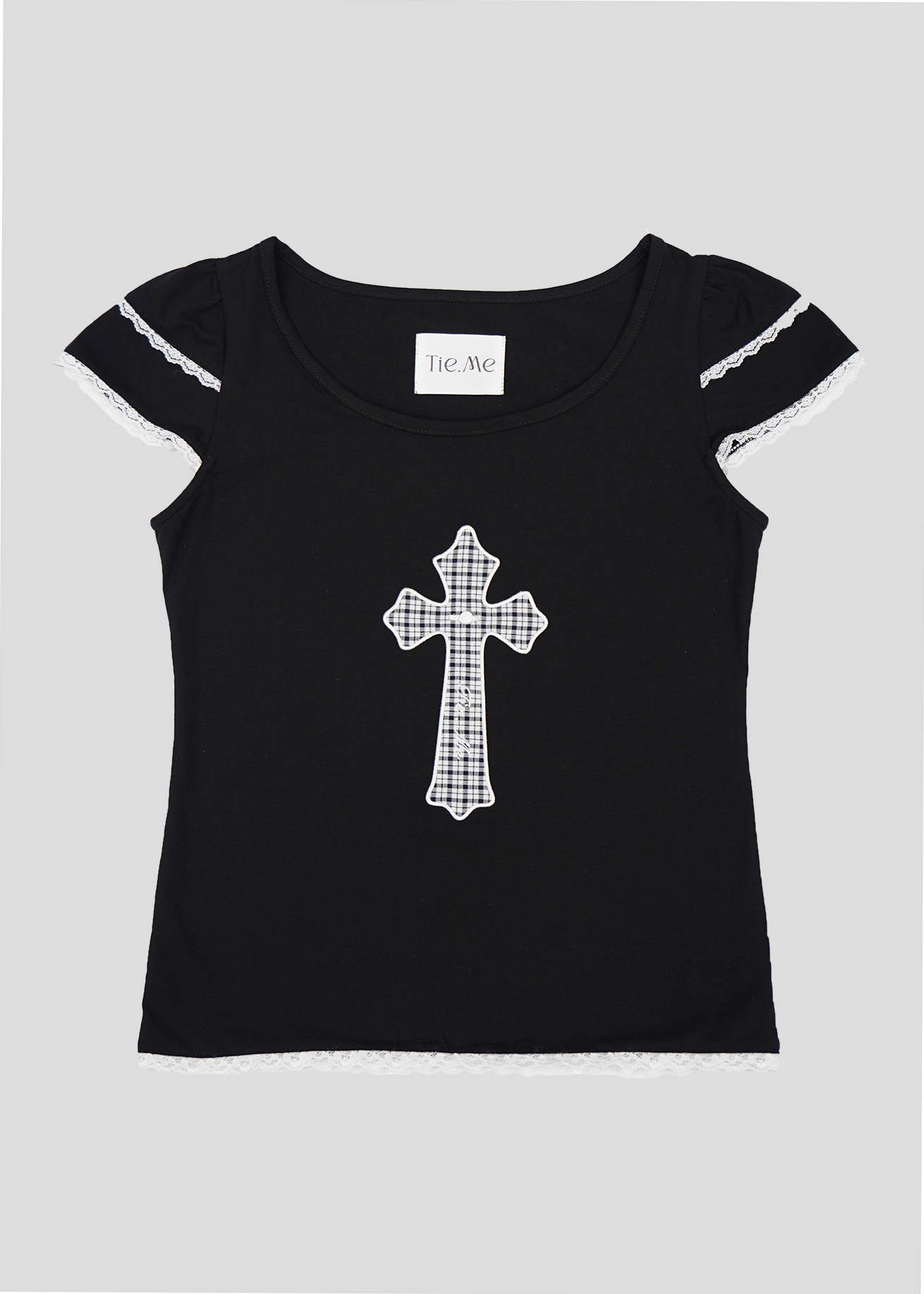 cross rose tee