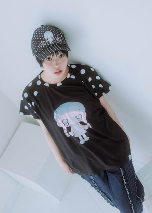 【HUHUEE】gallery girl Tee-boxy
