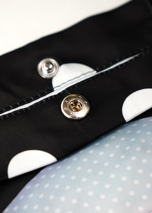 【HUHUEE】gallery girl satin frill bag