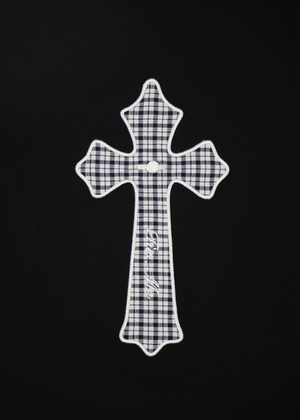 cross rose tee