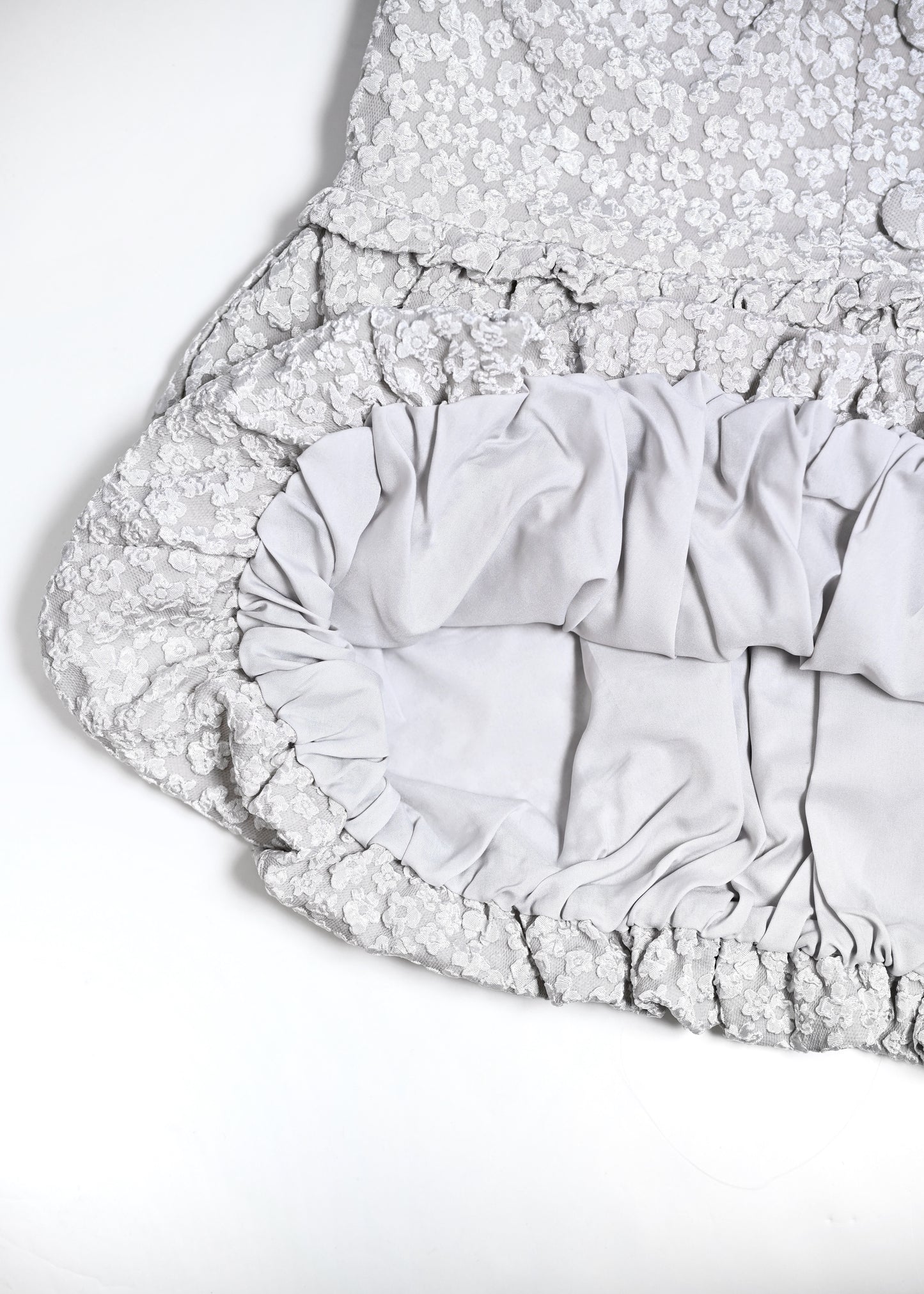 【8月下旬発送】glossy bloom balloon skirt
