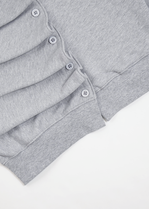button up sweatshirt 2025