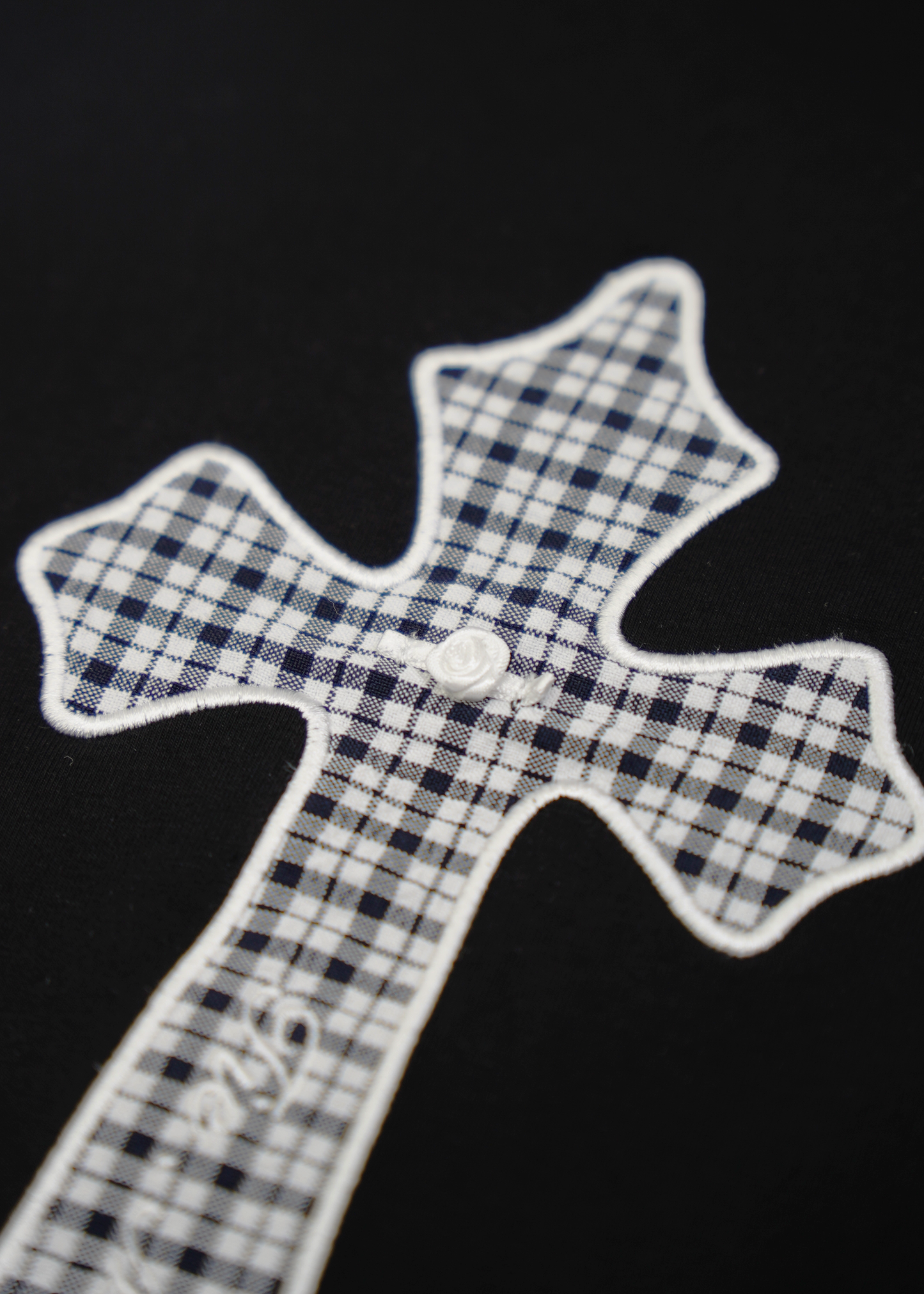 cross rose tee