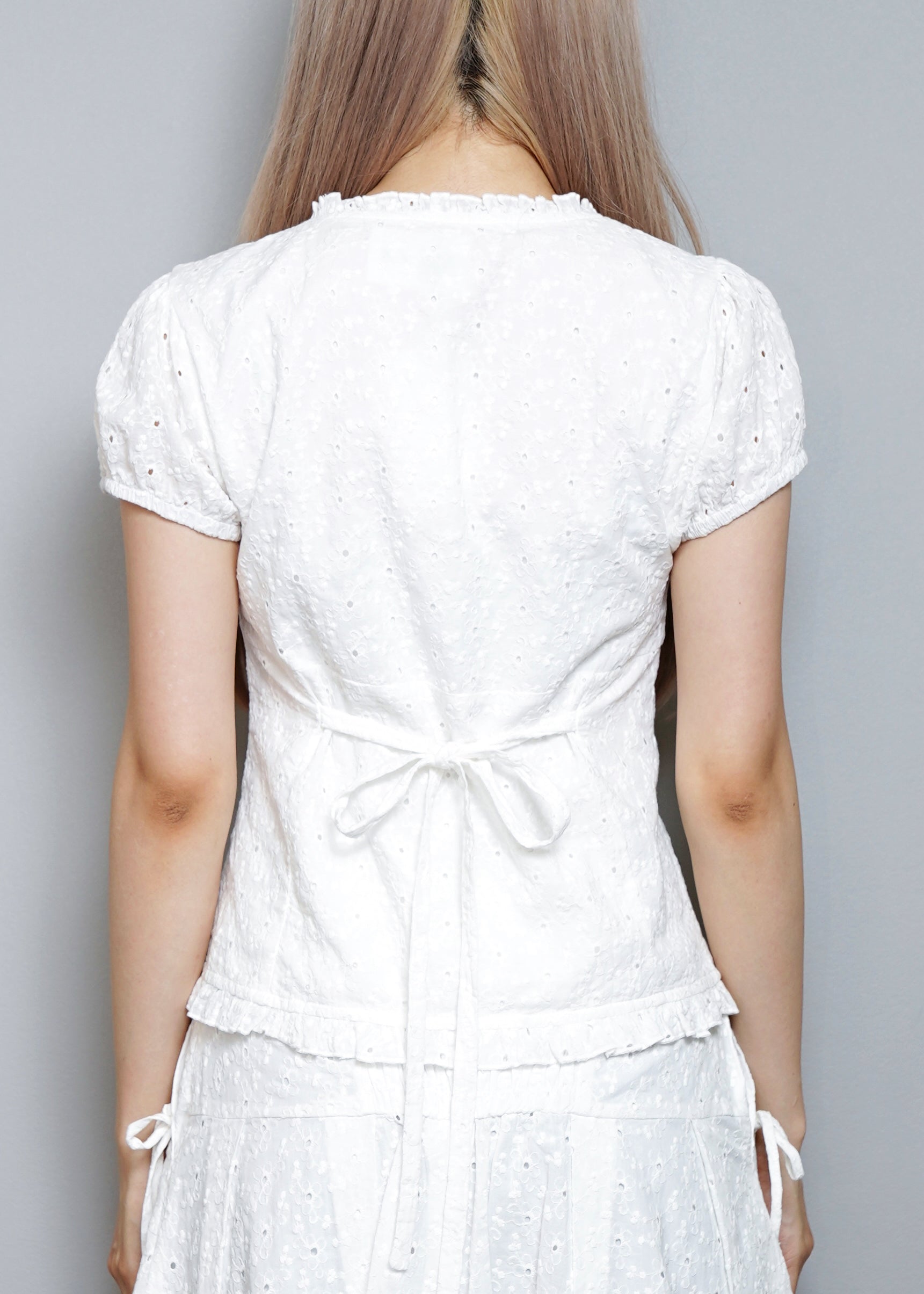 button up floral blouse – Tie.Me