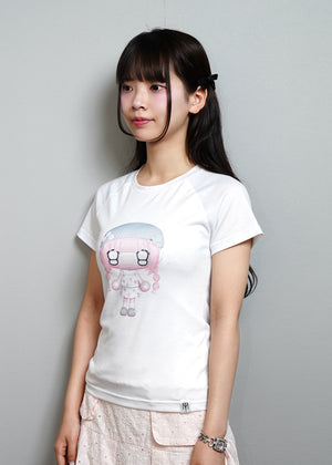 【HUHUEE】gallery girl Tee-slim