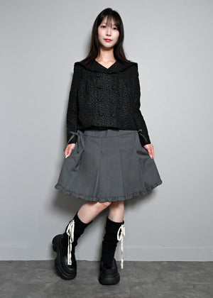 【8月下旬発送】glossy bloom sailor blouse
