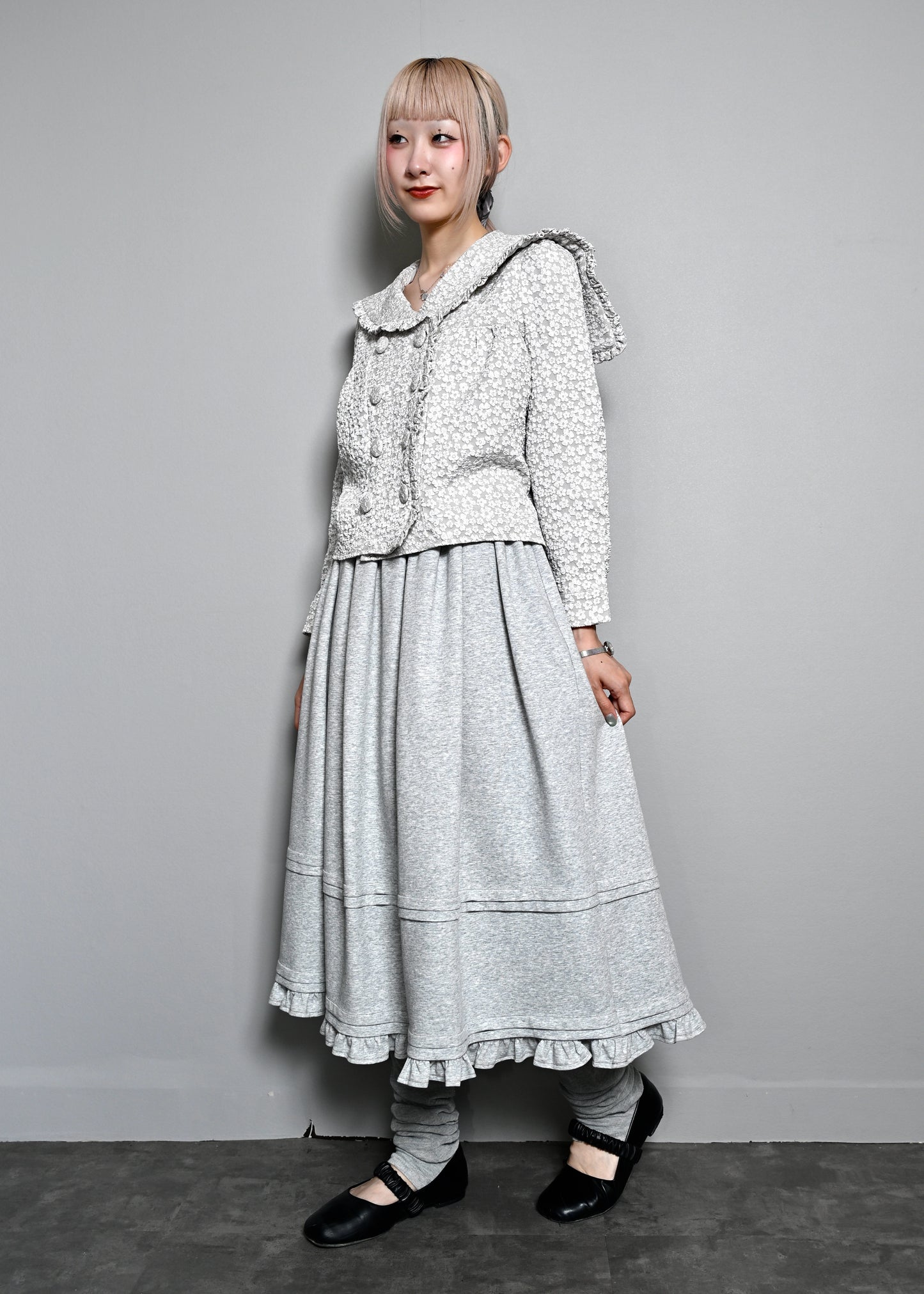 【8月下旬発送】glossy bloom sailor blouse