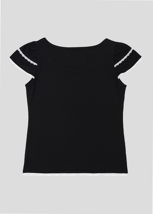 cross rose tee