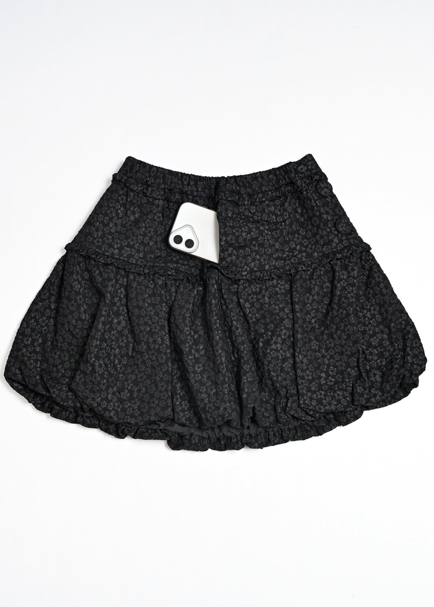 【8月下旬発送】glossy bloom balloon skirt