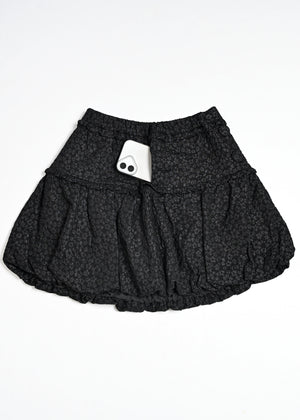 【8月下旬発送】glossy bloom balloon skirt