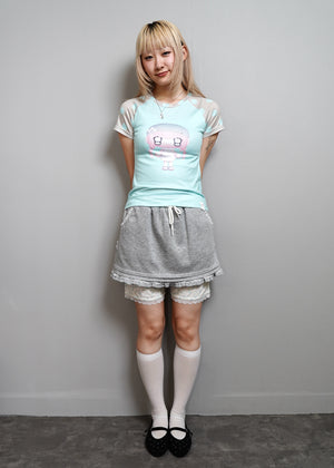 【HUHUEE】gallery girl Tee-slim