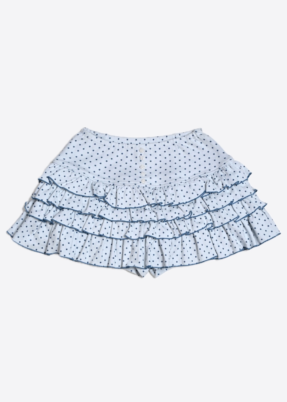 【8月下旬発送】lucky button star short pants