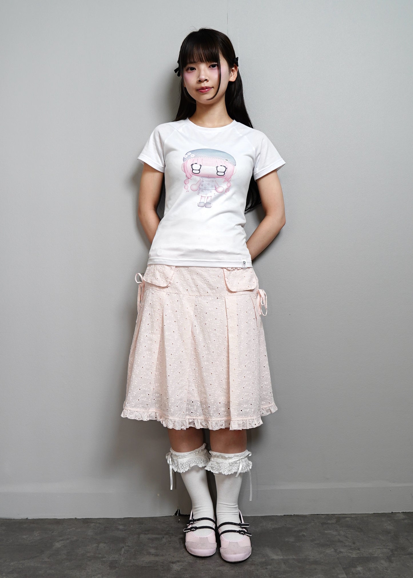 【HUHUEE】gallery girl Tee-slim