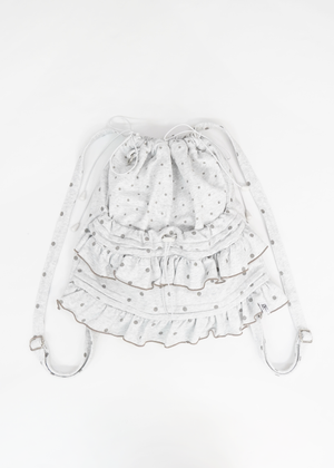 dot frill knapsack