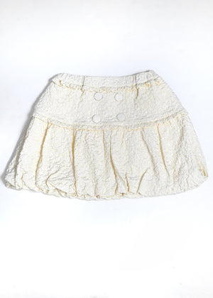 【8月下旬発送】glossy bloom balloon skirt