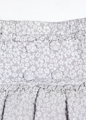 【8月下旬発送】glossy bloom balloon skirt
