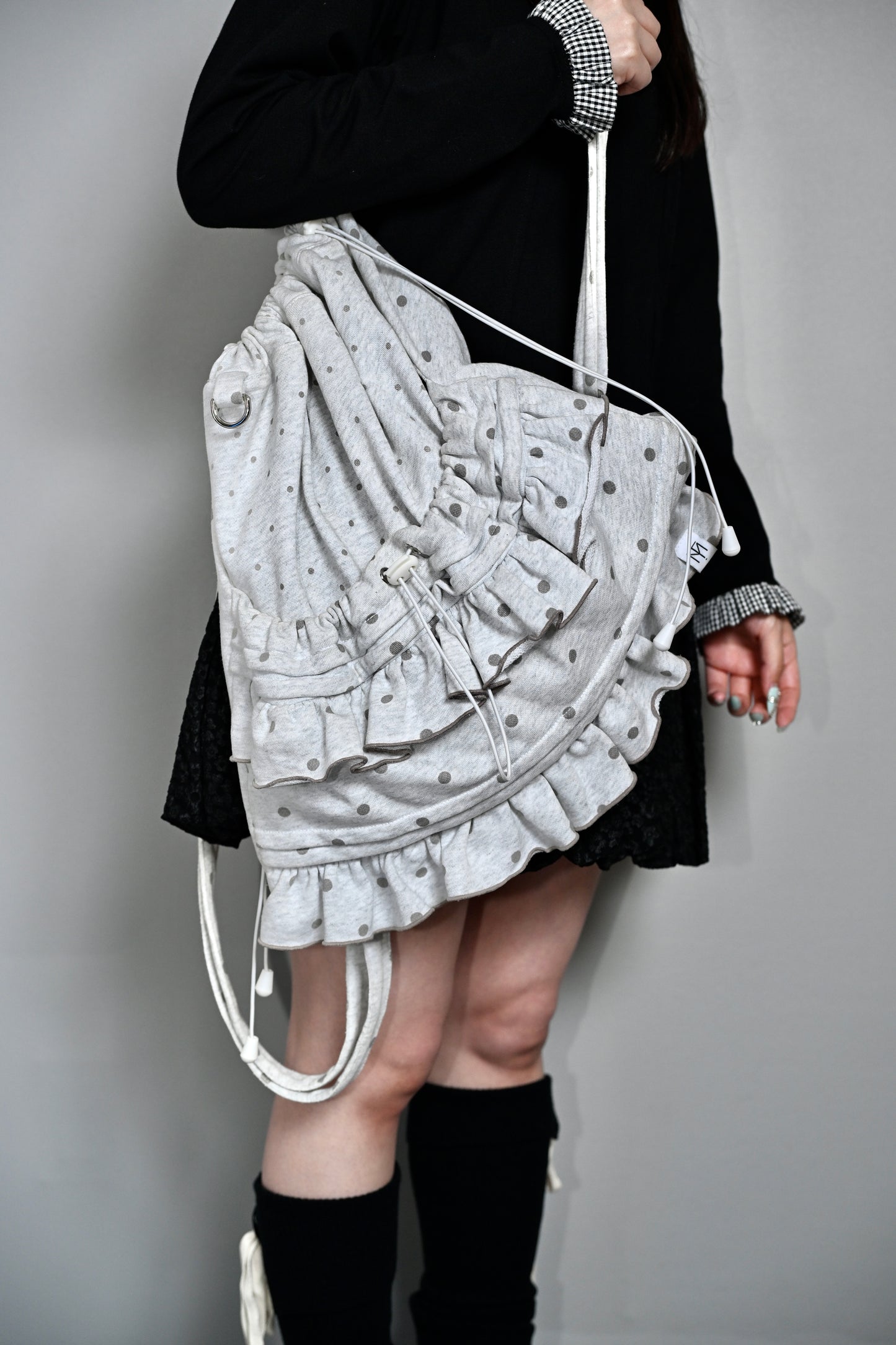 dot frill knapsack