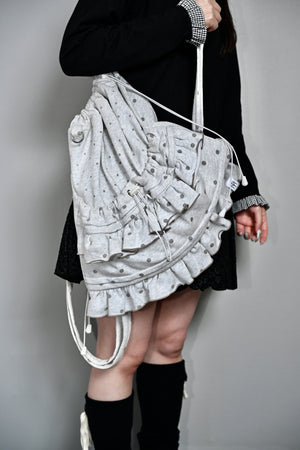 dot frill knapsack