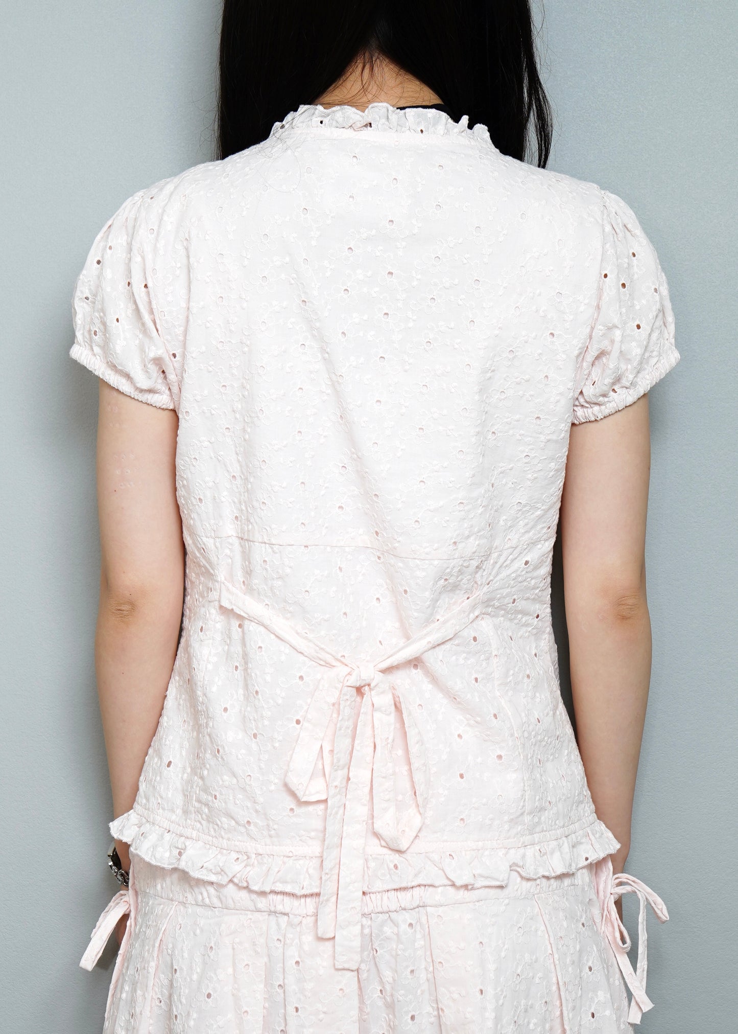 button up floral blouse