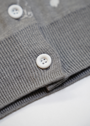 wings dot knit cardigan