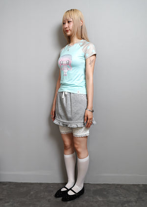 【HUHUEE】gallery girl Tee-slim
