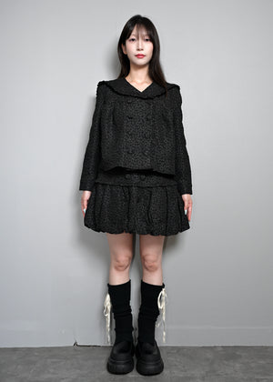 【8月下旬発送】glossy bloom sailor blouse