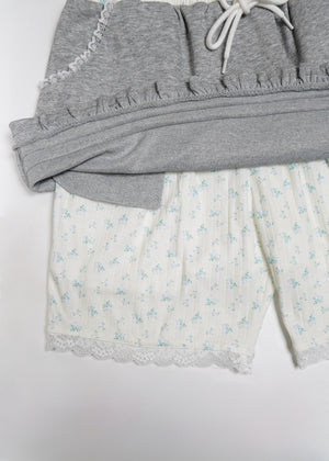 secret layered bloom skirt