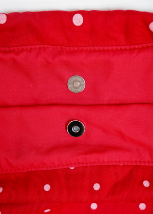 dot frill knapsack