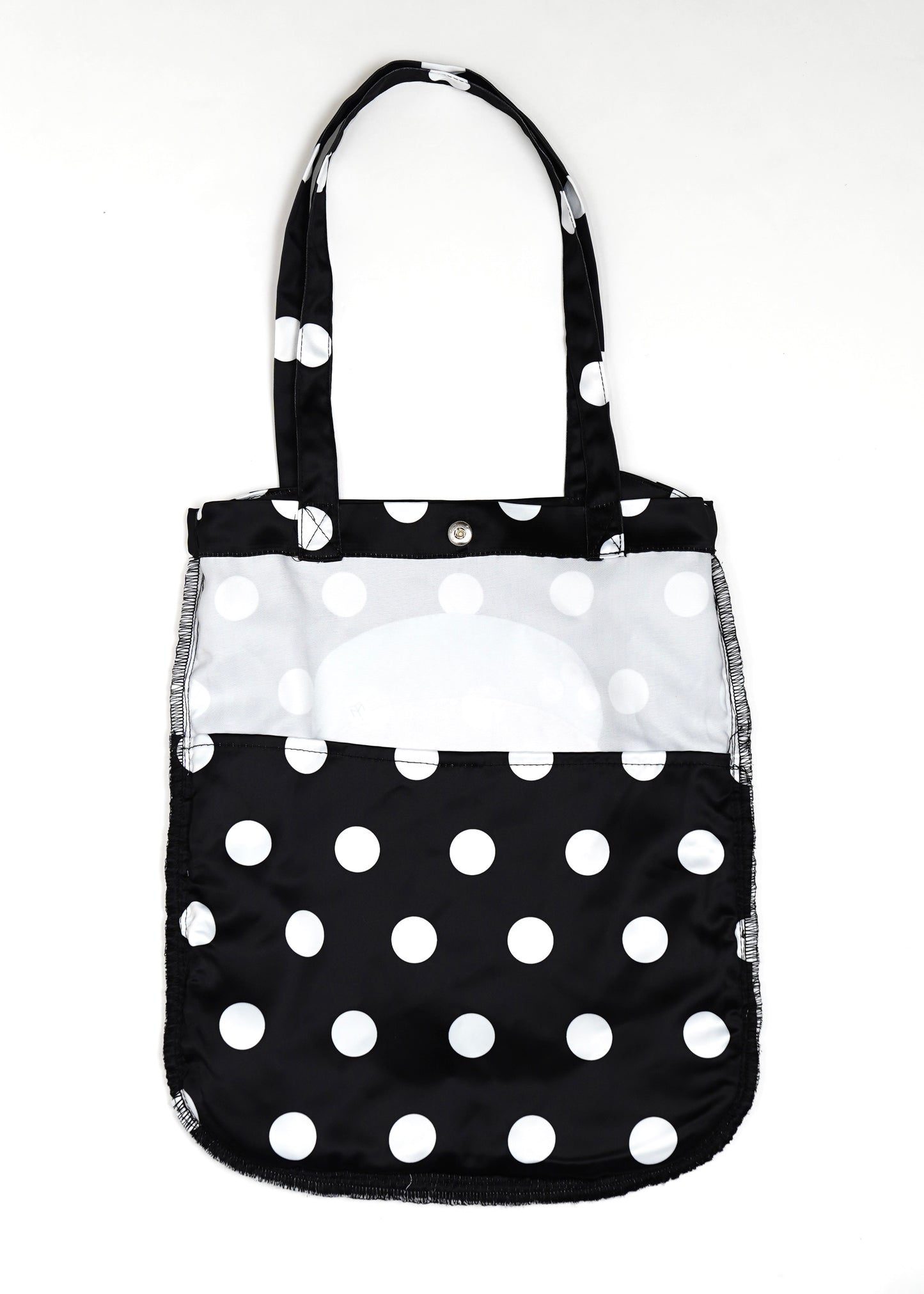 【HUHUEE】gallery girl satin frill bag